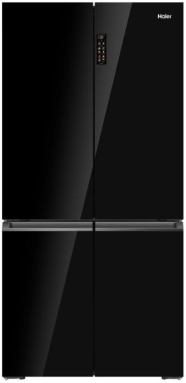 מקרר 4 דלתות מקפיא תחתון 681 ליטר Haier HRF-825FB - צבע זכוכית שחורה - אחריות יבואן רשמי ניופאן
