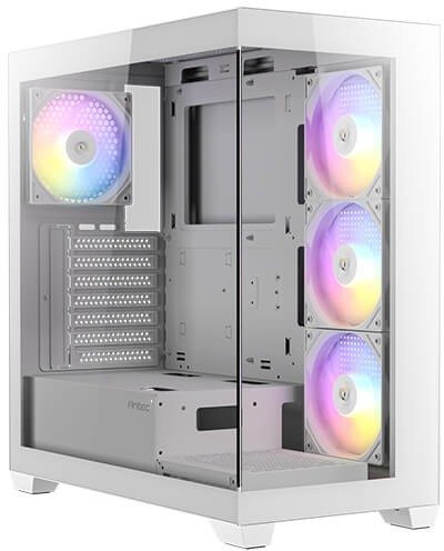 מארז מחשב ללא ספק Antec CX300 ARGB ATX Mid Tower - צבע לבן