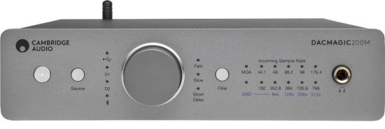 מגבר סטריאו Cambridge Audio DacMagic 200M DAC - צבע אפור