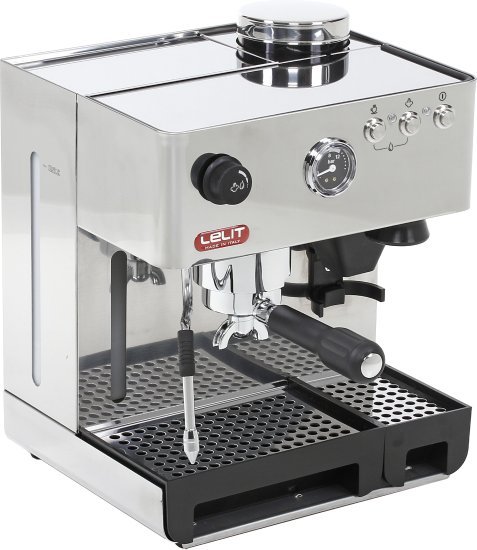 מכונת קפה חצי אוטומטית עם מטחנה מובנית Lelit Anita