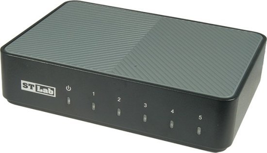 מתג בלתי מנוהל 5 יציאות STLab Multi-Gigabit 10/100/1000 / 2500Mbps
