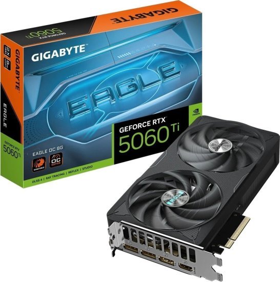 כרטיס מסך GIGABYTE RTX 5060 Ti EAGLE OC 8GB GDDR7