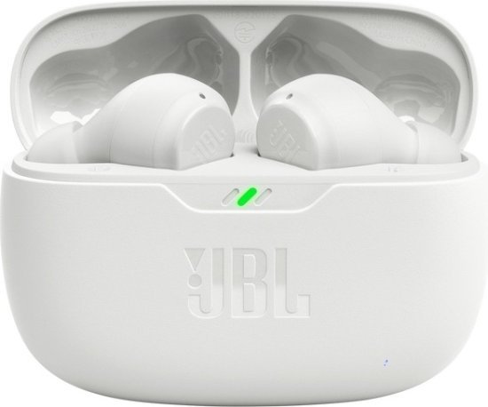 אוזניות True Wireless אלחוטיות JBL Wave Beam - צבע לבן