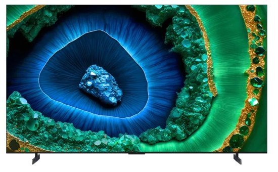 טלוויזיה חכמה ללא מסגרת ''98 TCL C855 4K QD-Mini LED Google TV עם מערכת סאונד מבית Onkyo