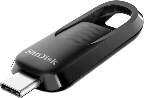 זיכרון נייד SanDisk Ultra Slider USB 3.2 Type-C - דגם SDCZ480-1T00-G46 - נפח 1TB