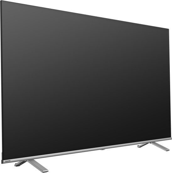 טלוויזיה חכמה Toshiba 55'' UHD 4K LED 55C350ME - צבע מטאלי - אחריות יבואן רשמי על ידי ניופאן