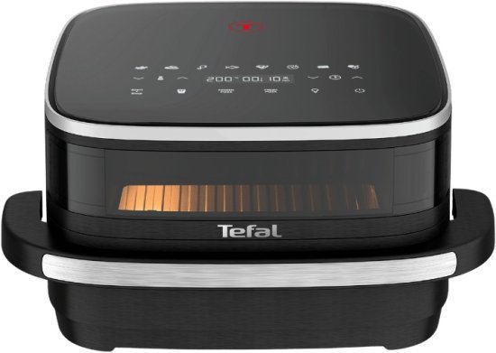 סיר בישול בריא Tefal FW4018G0 Easy Fry XL 2200W - שחור / נירוסטה