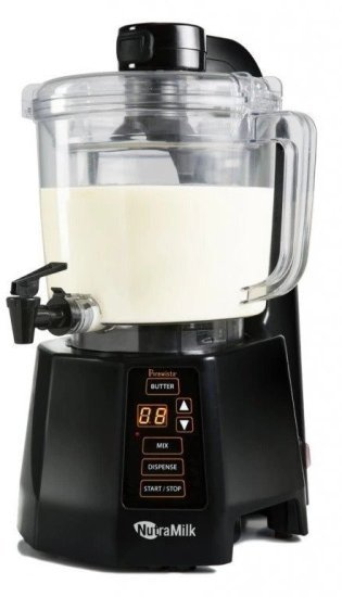 NutraMilk - מכשיר ביתי מהפכני להכנת תחליפי חלב וחמאות אגוזים