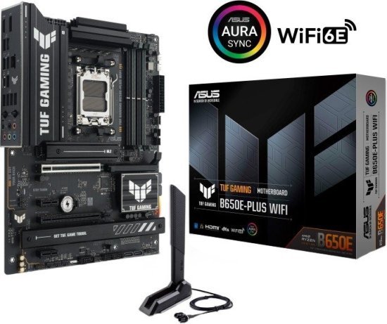 לוח אם ASUS TUF GAMING B650E-PLUS WIFI AM5 AMD DDR5