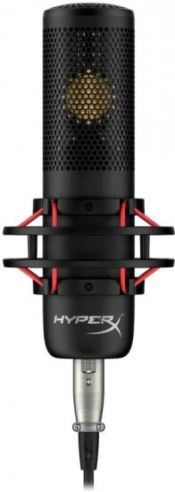 מציאון ועודפים - מיקרופון קונדנסר מקצועי HyperX ProCast XLR - צבע שחור