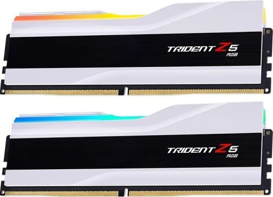 זיכרון למחשב G.Skill Trident Z5 RGB 2x16GB DDR5 8000MT / s CL38 - צבע לבן
