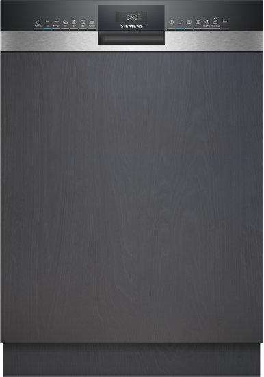 מדיח כלים חצי אינטגרלי רחב 60 ס''מ Siemens IQ300 SN53ES04TE - תוצרת אירופה - אחריות יבואן רשמי BSH