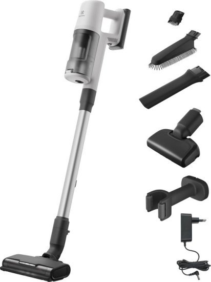 שואב אבק ציקלוני אלחוטי נטען Electrolux 600 EP61C21SN1 - צבע לבן