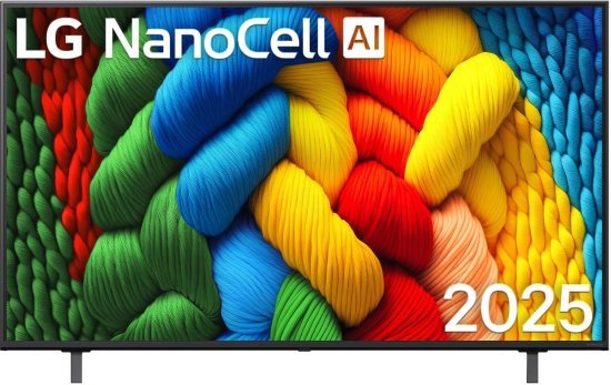 טלוויזיה חכמה LG 55'' NanoCell AI NANO80 4K 55NANO80A6A