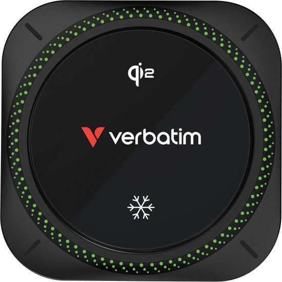 מעמד טעינה אלחוטית מגנטי לרכב Charge n Drive Qi2 מבית Verbatim