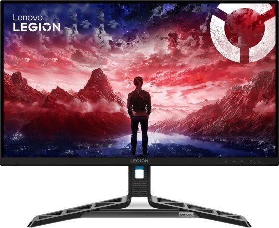 מסך מחשב גיימינג Lenovo Legion R27qe Gen2 200Hz WLED IPS 27'' 68C7GAC3IS - צבע Raven Black