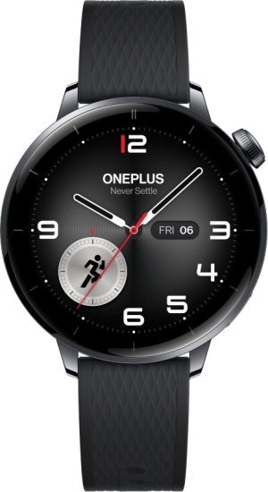 שעון חכם OnePlus Watch 3 43mm - צבע Black Steel - שנה אחריות יבואן רשמי
