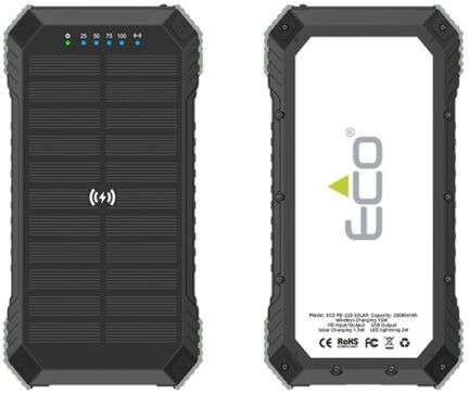 סוללת גיבוי ניידת 20000mAh ECO PBS-220 מבית Eco - צבע שחור