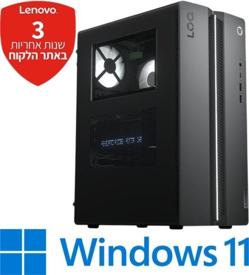 מחשב מותג גיימינג Lenovo LOQ 17IAX10 Tower 91AY002PYS