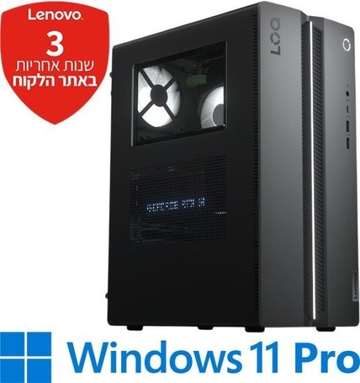 מחשב מותג גיימינג Lenovo LOQ 17IAX10 Tower 91AY002SYS