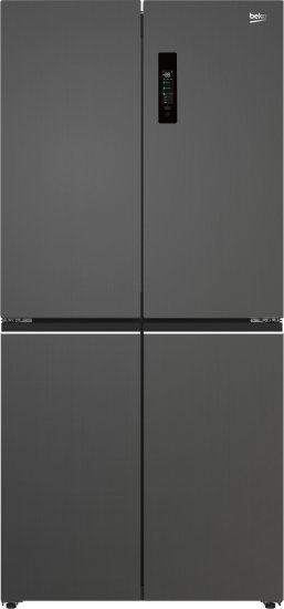 מקרר 4 דלתות אינוורטר מקפיא תחתון 601 ליטר Beko NeoFrost GN91601DX - נירוסטה מושחרת