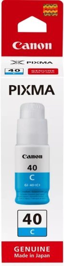 בקבוק דיו כחול מקורי Canon Pixma GI-40 C