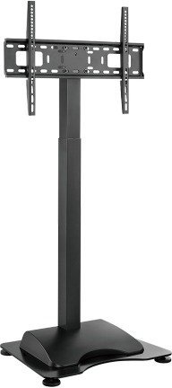 מעמד רצפתי חשמלי למסכים עד 75 אינץ' דגם EFS80 מבית Eazo - צבע שחור