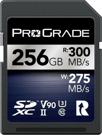 כרטיס זכרון ProGrade Digital SDXC UHS-II V90 Iridium 256GB