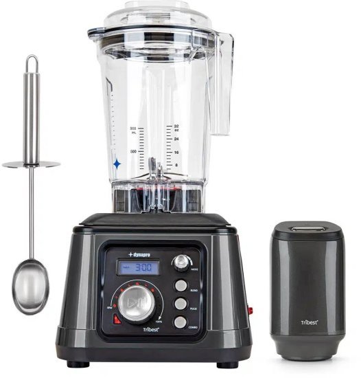 בלנדר ואקום Dynapro מבית Tribest - נפח 2 ליטר - צבע שחור