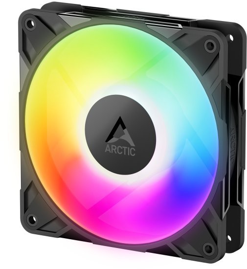 מאוורר למארז Arctic P12 Pro A-RGB 120mm - צבע שחור