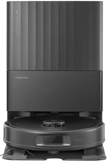 ‏שואב אבק רובוטי Roborock QRevo Plus - צבע שחור - שנתיים אחריות