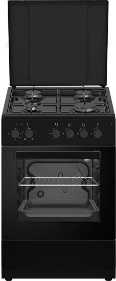 תנור משולב 4 מבערי גז 4 תוכניות 48 ליטר Proview PFSO50-BL - שחור