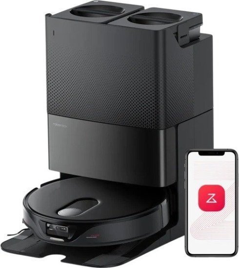 ‏שואב אבק רובוטי Roborock QRevo Slim - צבע שחור