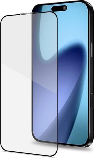מגן מסך קדמי מלא מזכוכית ל- Apple iPhone 17 Pro - צבע שחור
