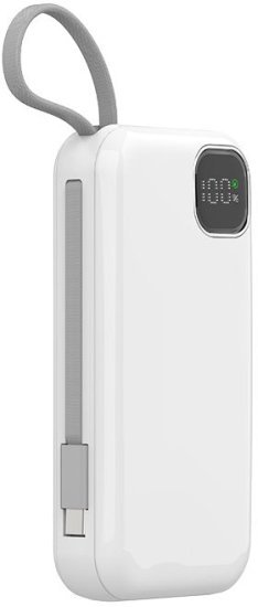 מציאון ועודפים - סוללת גיבוי 65W 20,000mAh דגם E32B מבית Qliq - צבע לבן