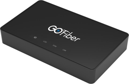 מתאם סיב אופטי לרשת GPON ONT BRIDGE 2.5GE תומך עד 2.5GB דגם GF25C מבית GOFiber