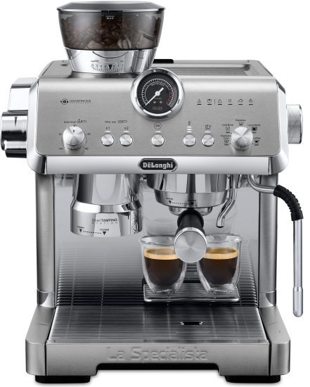 מכונת קפה אספרסו Delonghi La Specialista Opera EC9555.M 1550W - צבע כסוף