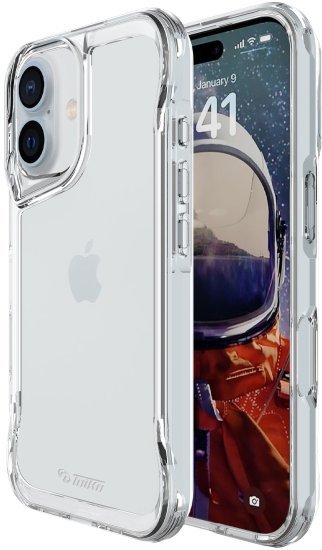 כיסוי Toiko Titan ל- Apple iPhone 17 - צבע שקוף