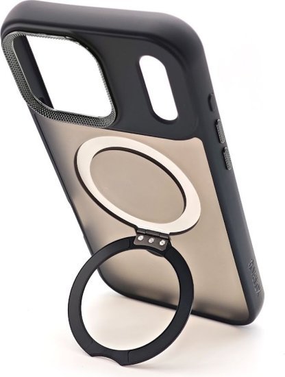 כיסוי טבעת תומך MagSafe ל- Apple iPhone 17 Pro Max מבית Velox - שחור