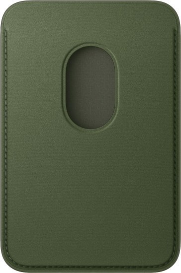ארנק FineWoven MagSafe מקורי ל- iPhone 12/13/14/15/16/17 / Air - צבע Moss