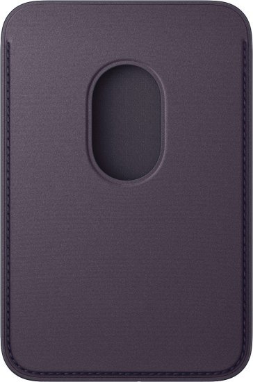 ארנק FineWoven MagSafe מקורי ל- iPhone 12/13/14/15/16/17 / Air - צבע Midnight Purple