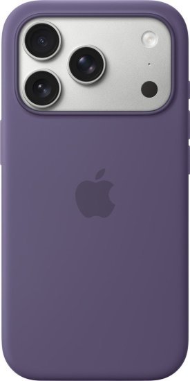 כיסוי סיליקון מקורי ל-Apple iPhone 17 Pro עם חיבור MagSafe - צבע Purple Fog