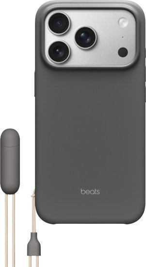 כיסוי Beats Kickstand ל-Apple iPhone 17 Pro עם Camera Control, MagSafe ו-Kickstand - צבע Granite Gray