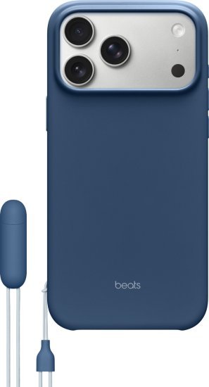 כיסוי Beats Kickstand ל-Apple iPhone 17 Pro Max עם Camera Control, MagSafe ו-Kickstand - צבע Bedrock Blue