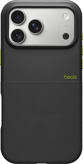 כיסוי Beats Rugged ל-Apple iPhone 17 Pro Max עם MagSafe ו-Camera Control - צבע Everest Black