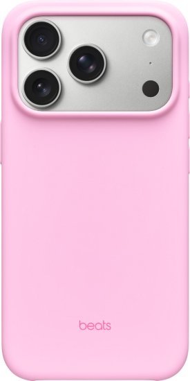 כיסוי Beats ל-Apple iPhone 17 Pro עם MagSafe ו-Camera Control - צבע Pebble Pink