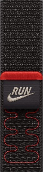 רצועת Nike Sport Loop לשעון Apple Watch 42mm צבע Midnight Black - מידה One Size