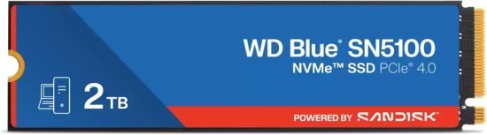כונן SSD פנימי דגם Blue SN5100 בתצורת M.2 2280 מבית Western Digital - נפח 2TB