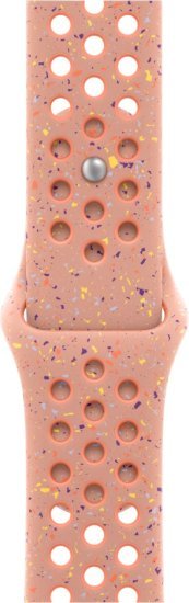 רצועת Nike Sport Band לשעון Apple Watch 42mm צבע Alpenglow Pink - מידה S / M