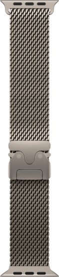 רצועת Titanium Milanese Loop לשעון Apple Watch 49mm צבע Natural - מידה Large